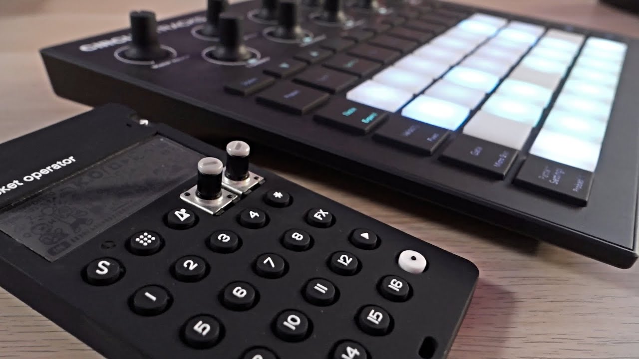 Novation Circuit Tracks + PO-33 K.O. beatmaking