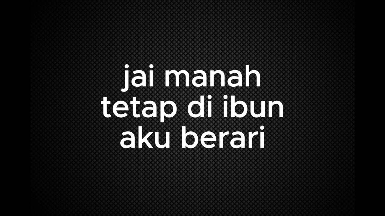 (Karaoke) Ukai Langkau Arau | Ricky El