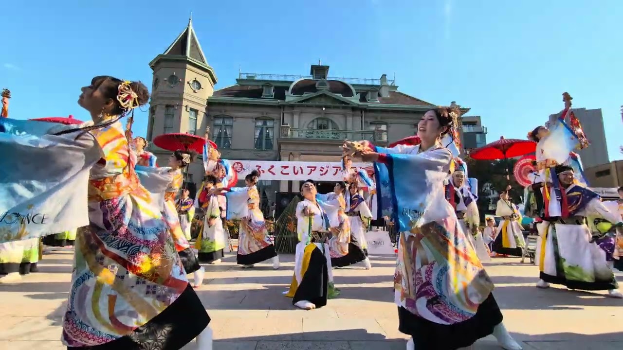 ENTORANCE102 ~ ふくこいアジア祭り2025 ~ 天神中央公園貴賓館前広場