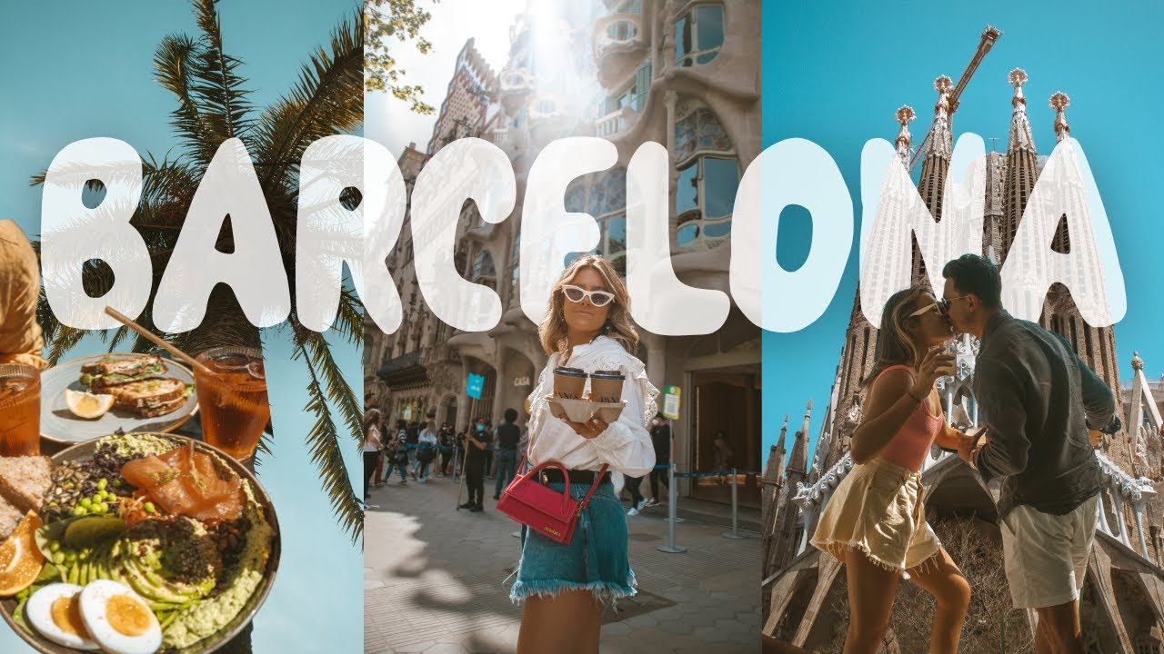BARCELONA TRAVEL GUIDE | 10 Delicious Restaurants/Bars + GAUDI TOUR | EMZ & NICK