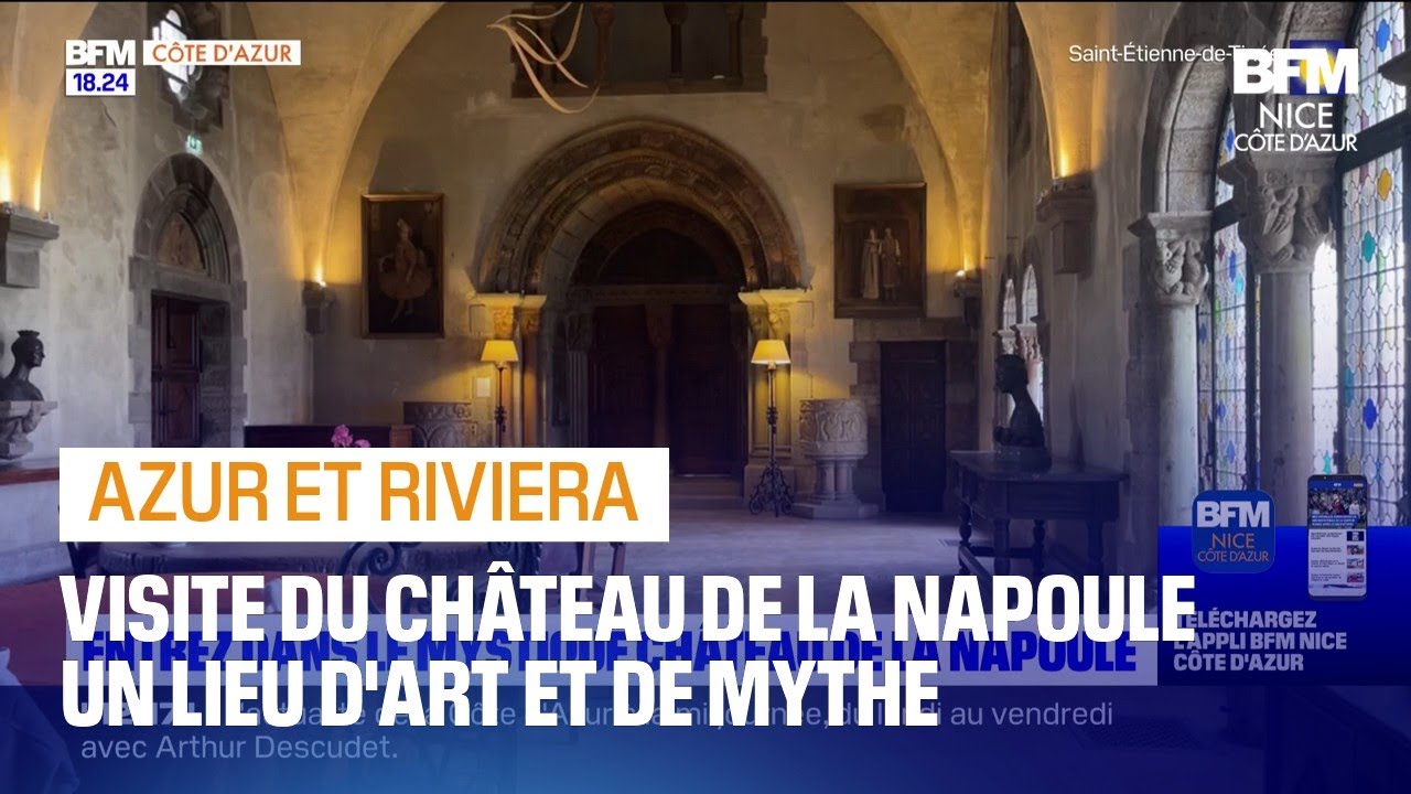 Visite guidée au Château de la Napoule et de l'atelier d'Henry Clews