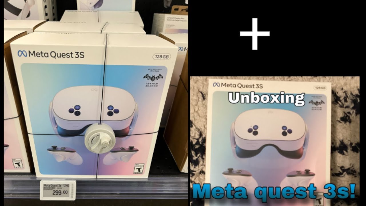 Meta Quest 3S video mashup: Buying and Unboxing