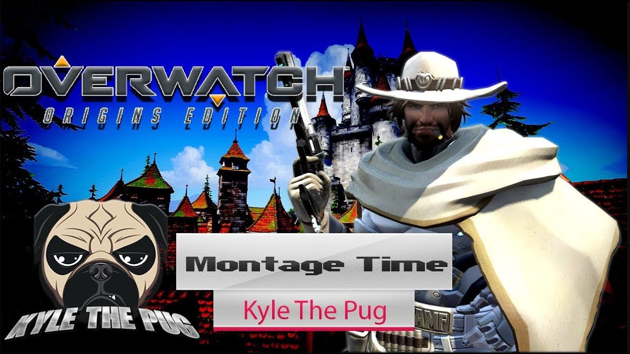 🔥 KYLE THE PUG'S OVERWATCH MONTAGE 🔥