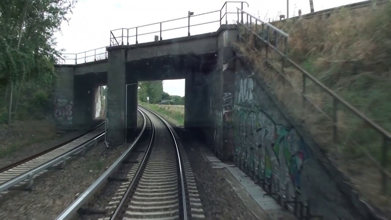 Führerstandsmitfahrt S-Bahn Berlin S2 Bernau - Blankenfelde