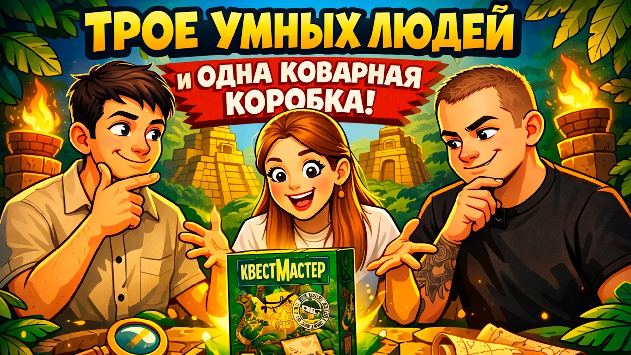 Трое умных людей и одна коварная коробка | КвестМастер