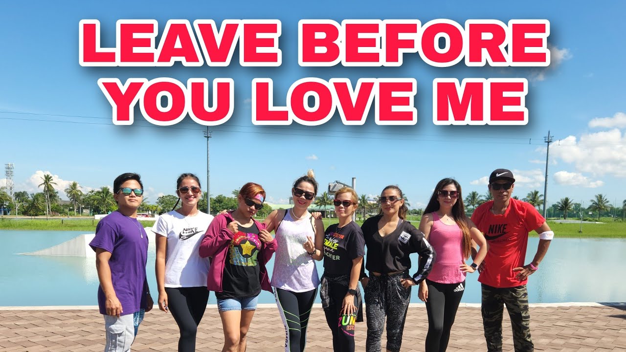 LEAVE BEFORE YOU LOVE ME by Marshmello, Jonas Brother / Zumba Pre Cooldown