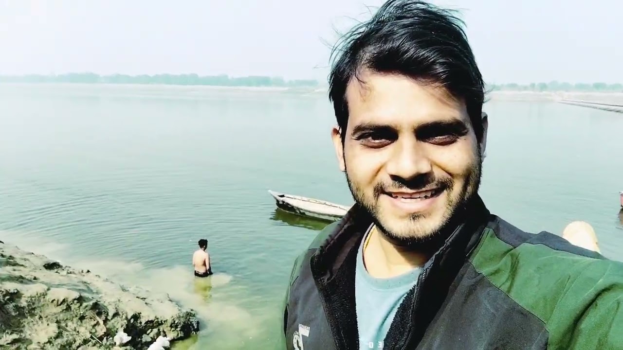 गंगा घाट पर मकर संक्रांति स्नान 🌊🙏 | आस्था और भीड़ का नज़ारा | #Vlog
