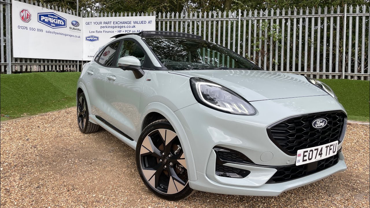 FORD PUMA ST-LINE X MHEV 1.0L ECO-BOOST 155PS 7SPD АКПП С ПАНЕЛЬНОЙ КРЫШЕЙ 2025 МОДЕЛЬНОГО ГОДА