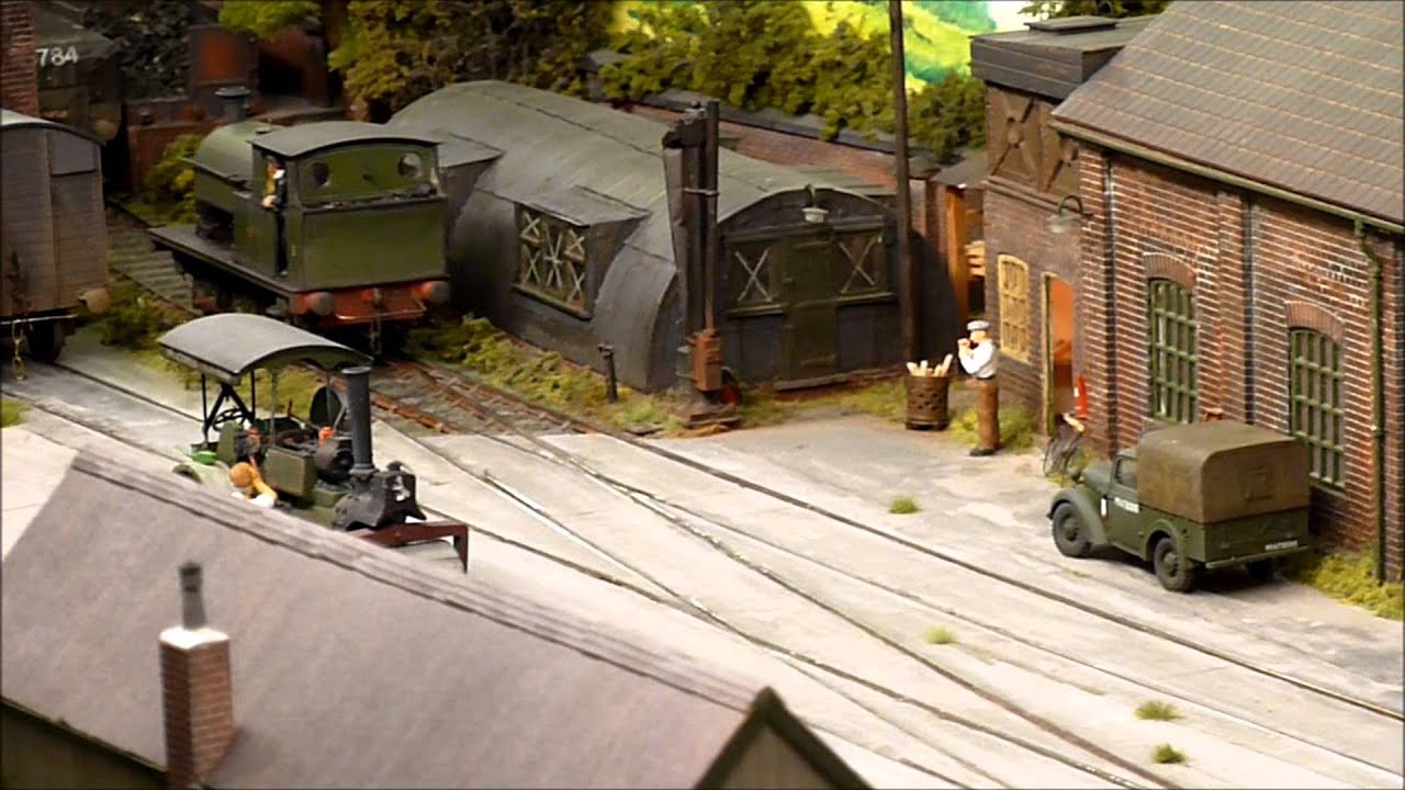 Hospital Gates by the East Riding Finescale Modellers at Perth MRC Exhibition June 2014