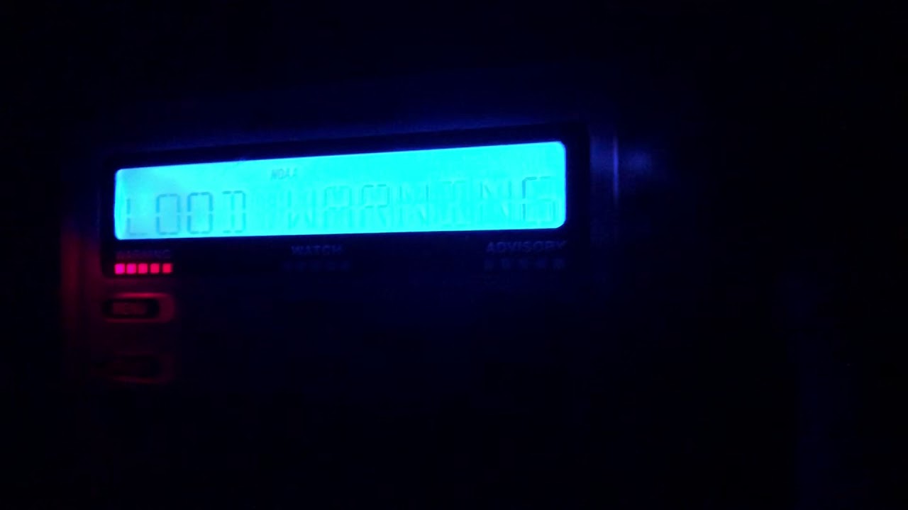 [EAS #52] Flood Warning (WXM60)