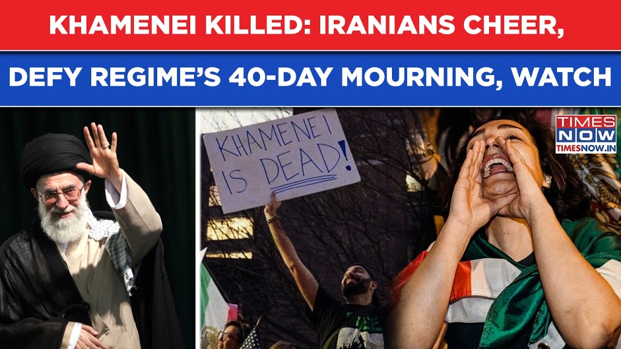 Khamenei Killed: Watch Iranians Celebrate Supreme Leader's Death In Karaj | Shouts Heard In Tehran