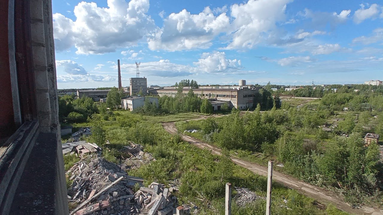 Заброшенная Промзона в Рыбинске