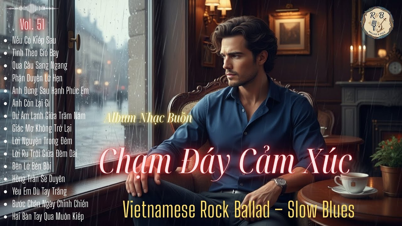 ALBUM NHẠC BUỒN CHẠM ĐÁY CẢM XÚC |Hoài Niệm–Chia Ly–Định Mệnh |Vietnamese Rock Ballad–Slow Blues|R&B