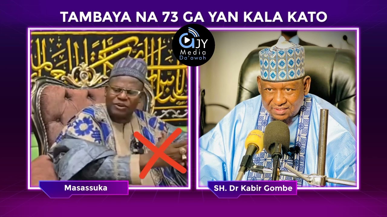 Tambaya ta 73 Ga Yan Kala Kato, Masussuka Yayi Kokarin Bada Amsa. Sheik Muhammad Kabir Haruna Gombe