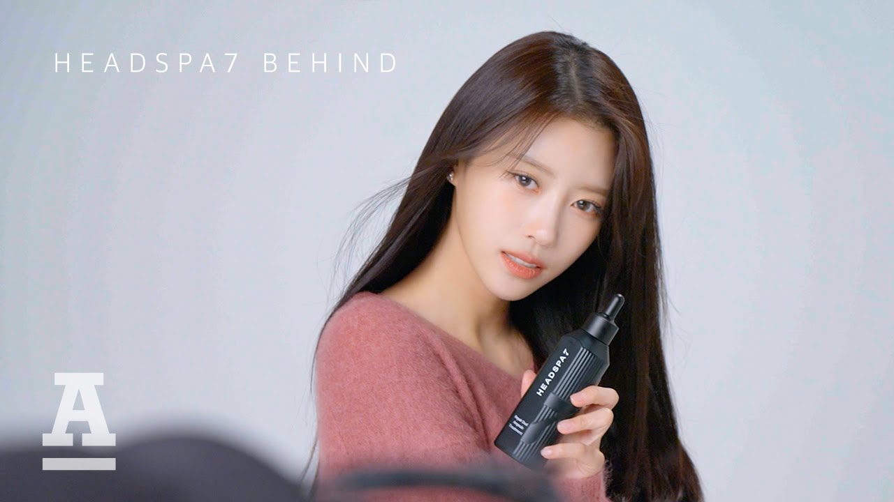 광고 촬영 현장에서 미모 뽐내고 왔습니다✨ | HEADSPA7 광고 촬영 비하인드