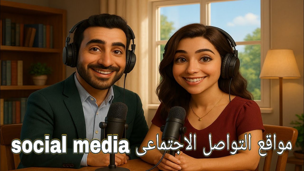 Arabic Podcast | Learn Arabic | Ep 3 : Social media مواقع التواصل الاجتماعى