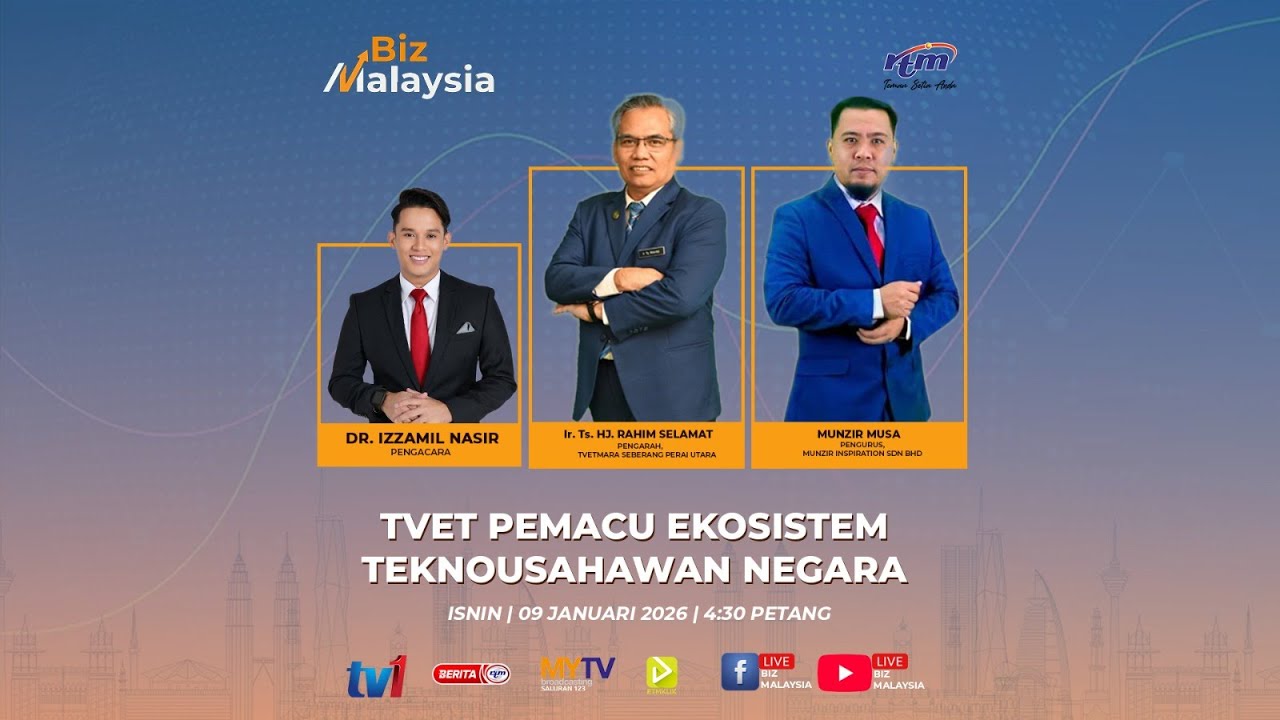 #live BIZ MALAYSIA EDISI 09 Februari 2026 (Isnin)