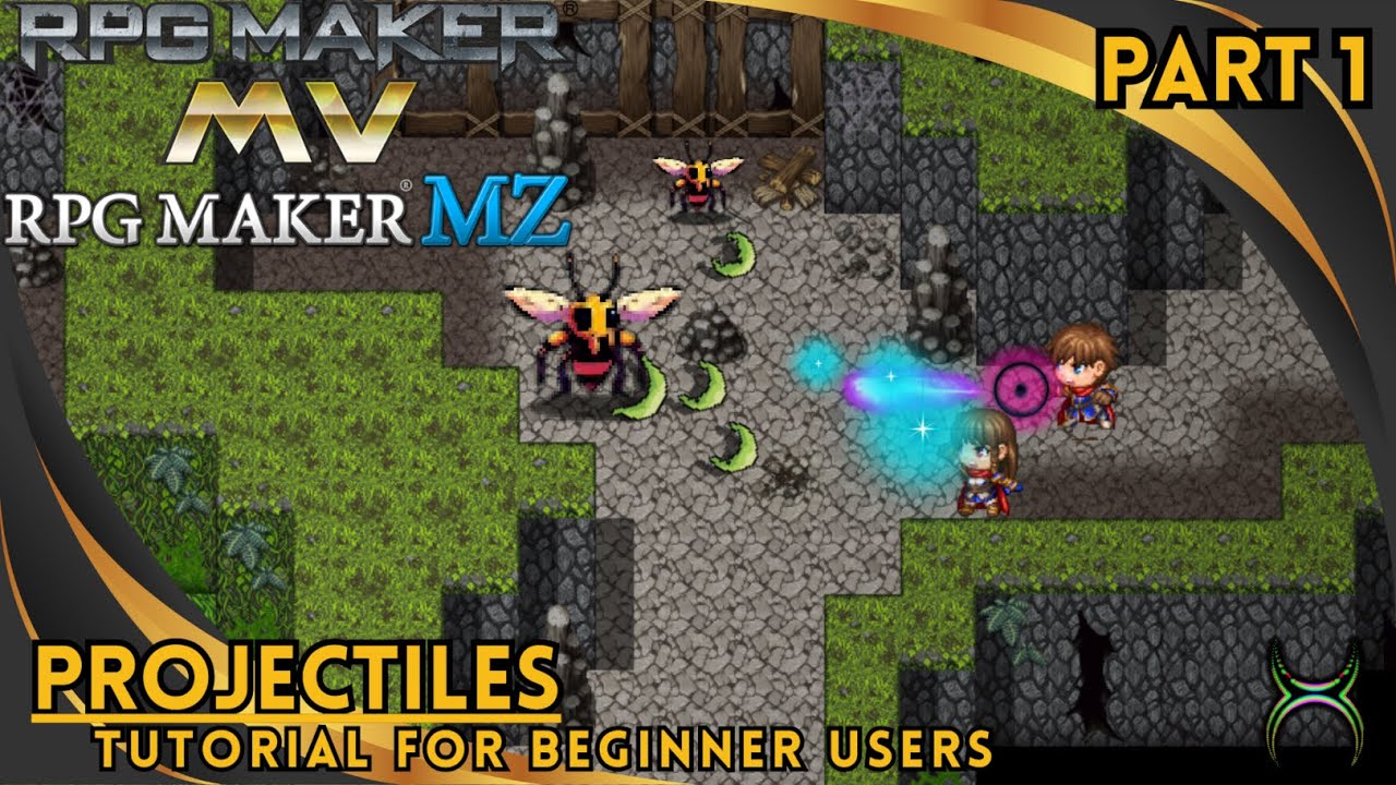 Action battle system projectiles Tutorial for RPG Maker MZ | Tutorial 7 | Part 1