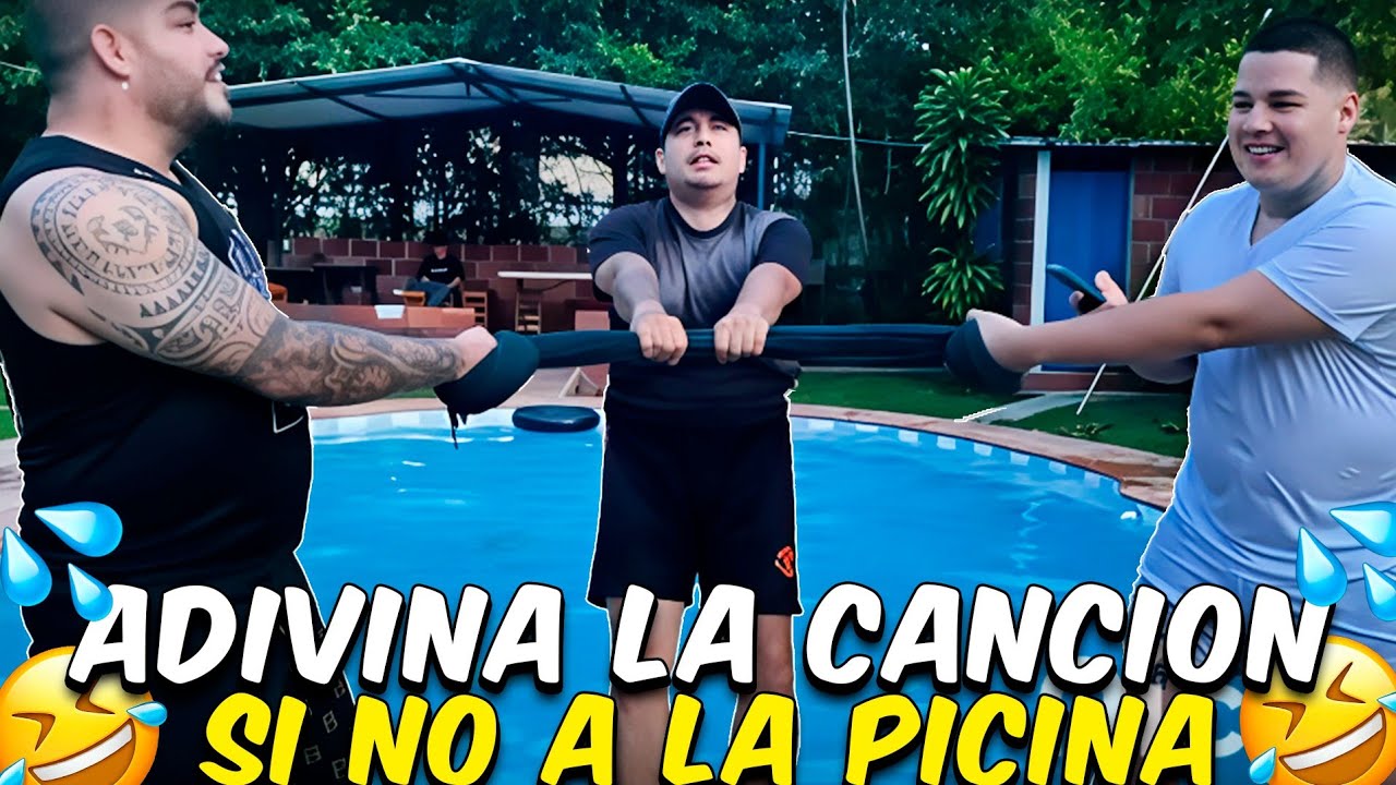 RETO EN LA PICINA CON LOS ACEVEDO (ADIVINA LA CANCION)