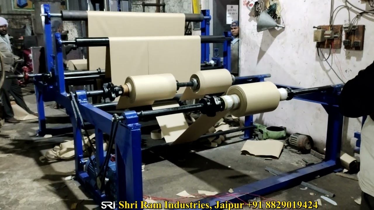 Paper Jumbo Roll Slitting Machine | Rewinding Machine | Paper Reel Slitter | Paper Roll Rewinder