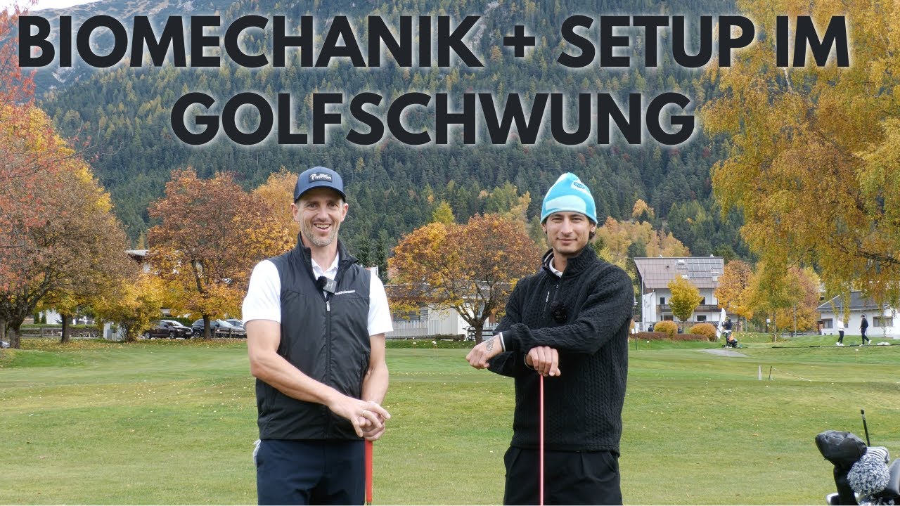 Biomechanik und Setup im Golfschwung