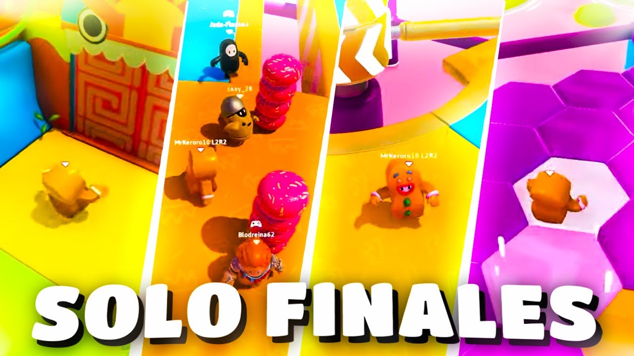 NUEVO MODO SOLO FINALES EN FALL GUYS 😱