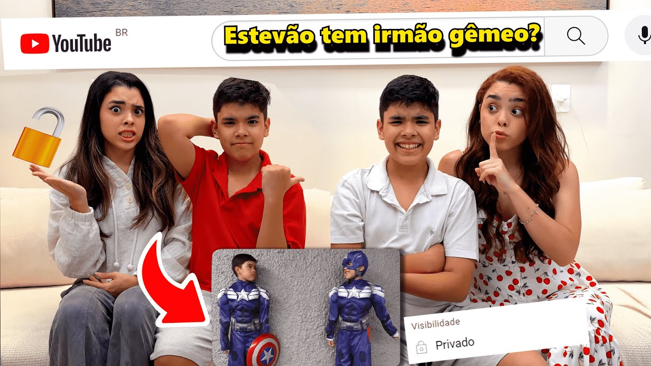 Você nunca viu isso! REAGINDO AOS VÍDEOS *PRIVADOS* ANTIGOS do CANAL - Estevão, Milla e Milly