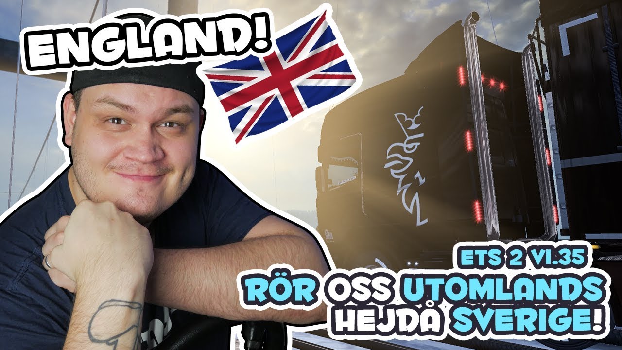 R&Ouml;R OSS UTOMLANDS HEJD&Aring; SVERIGE! - EURO TRUCK SIMULATOR 2 SVERIGE! - Logitech G27