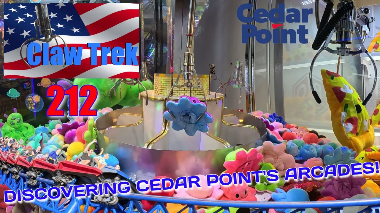 Claw Trek Episode 212 | FIRST VISIT TO CEDAR POINT - DISCOVERING COLISEUM & FUNWAY ARCADES!