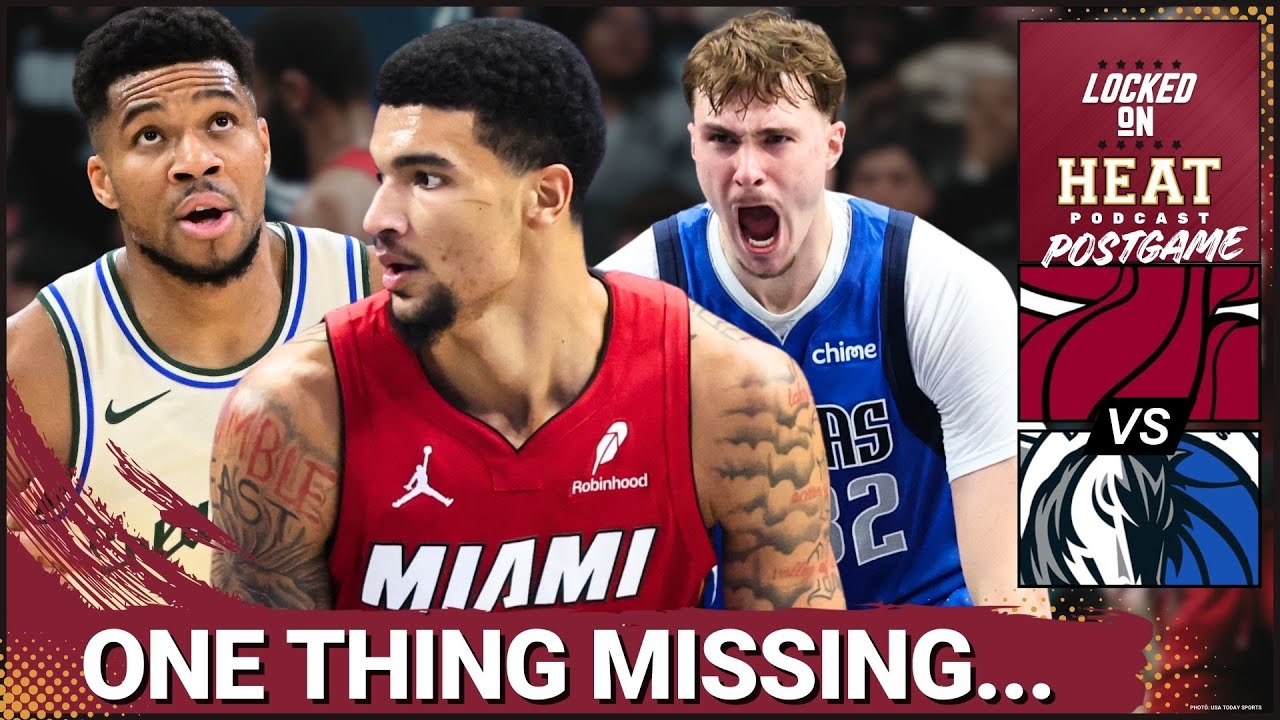 REACTION: Miami Heat Shooting Goes COLD vs Mavs | Cooper Flagg HALTS Comeback | Giannis Trade Rumors