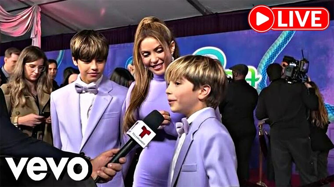 🔴ENTREVISTA COMPLETA De Los HIJOS De Shakira, Milan Y Sasha En La Premier De Zootopia 2