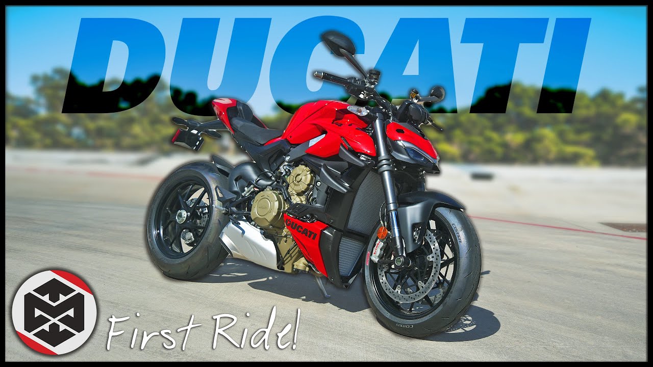 Первая поездка на Ducati Streetfighter V4 2023 года!