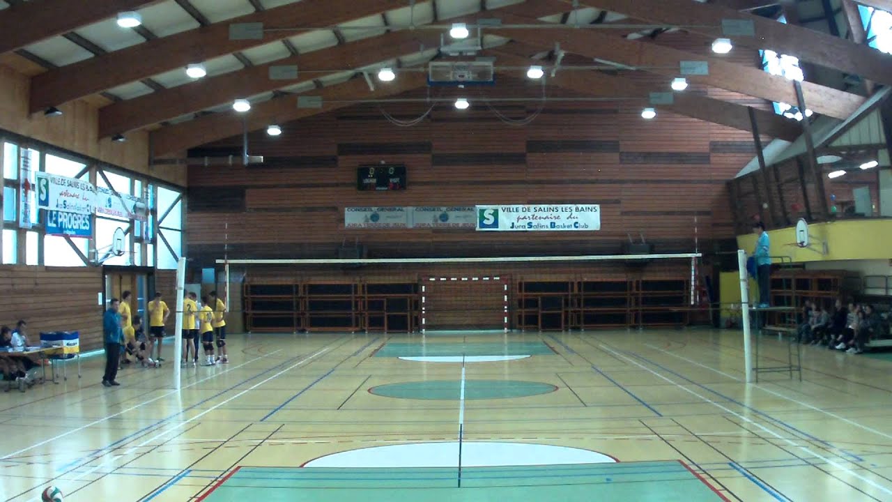 Coupe de France M20 1er tour VBS-PSVB part.1 volley ball