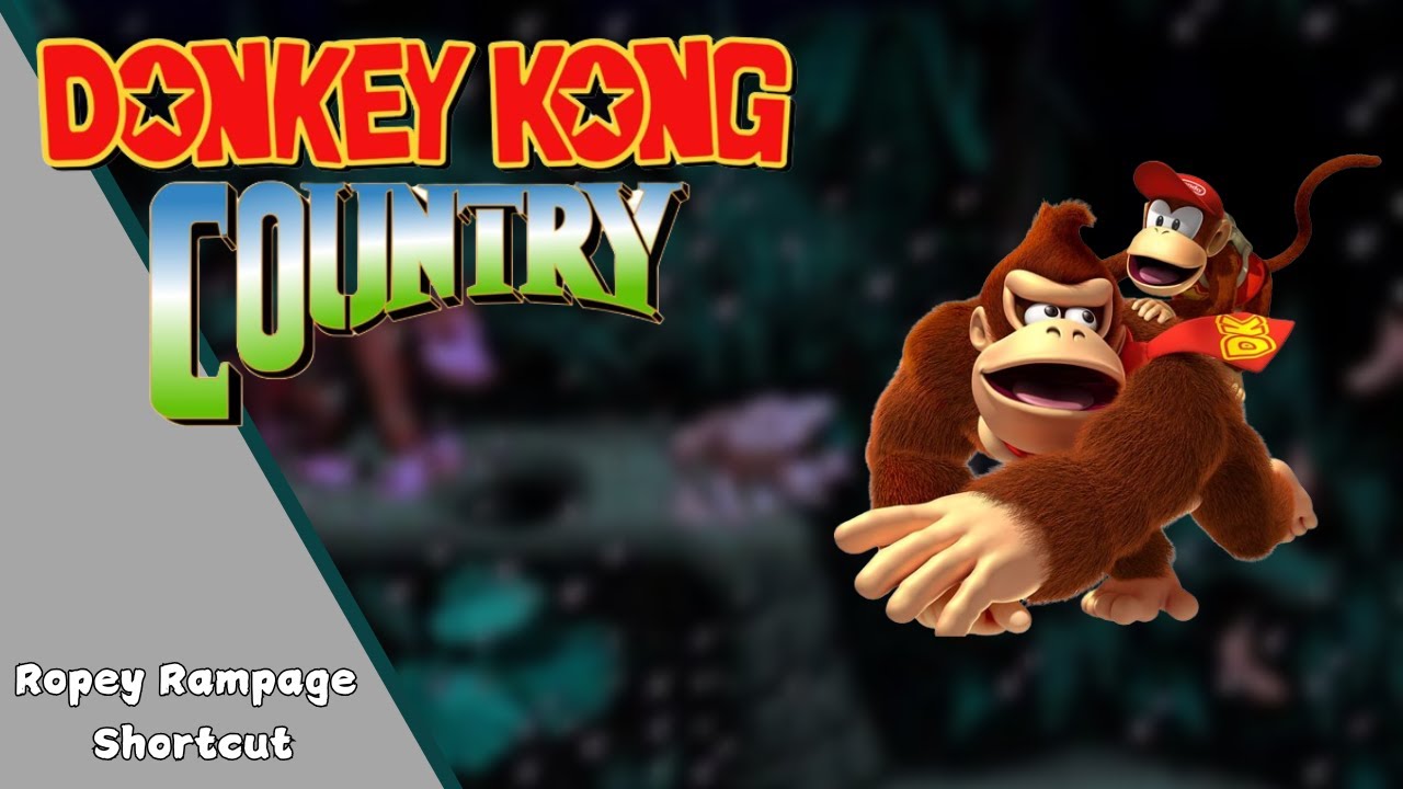 Donkey Kong Country - Ropey Rampage Shortcut Guide: Skip the Toughest Parts!
