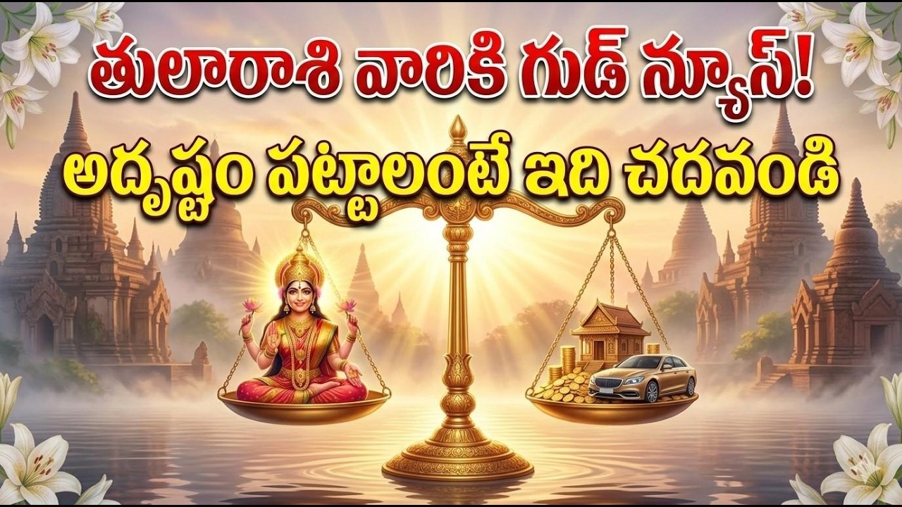తులారాశి వారు ఈ ఒక్క మంత్రాన్ని పఠిస్తే అదృష్టం మీ వెంటే! ⚖️ | Powerful Mantra for Libra 2026.