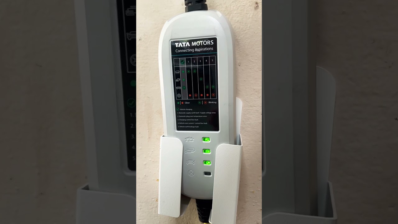 EV CAR CHARGING tata punch ev.                     #punchev #tatapunchev #evcar