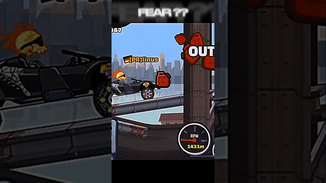 🤡 WHEN LUCK TURNS AGAINST YOU . #short #hillclimbracing2 #hcr2
