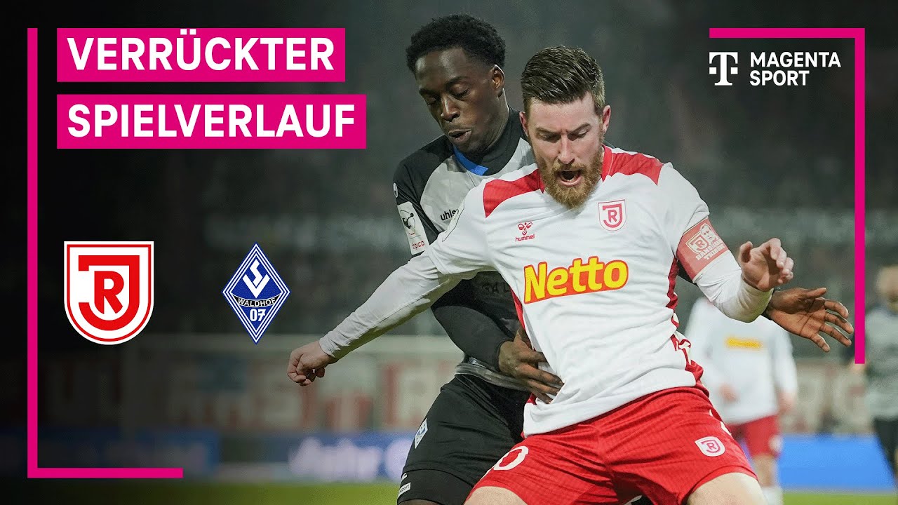 SSV Jahn Regensburg - SV Waldhof Mannheim | Highlights mit Live-Kommentar | 3. Liga | MAGENTA SPORT