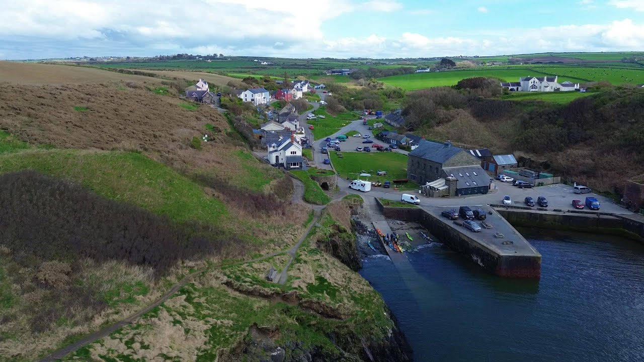 Porthgain Van Camping.
