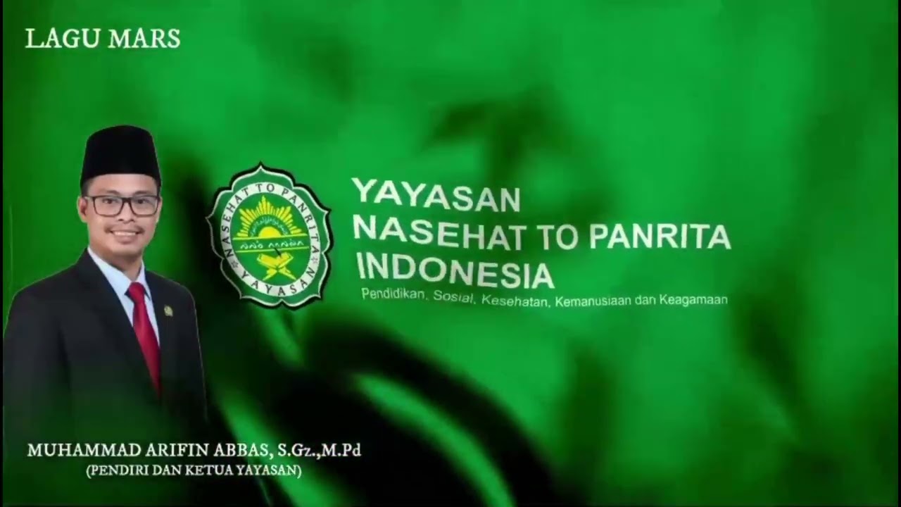 MARS YAYASAN NASEHAT TO PANRITA INDONESIA Cipt M ARIFIN ABBAS