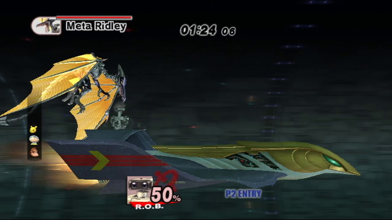 Super Smash Bros. Brawl (The Subspace Emissary) Boss # 18: Meta Ridley