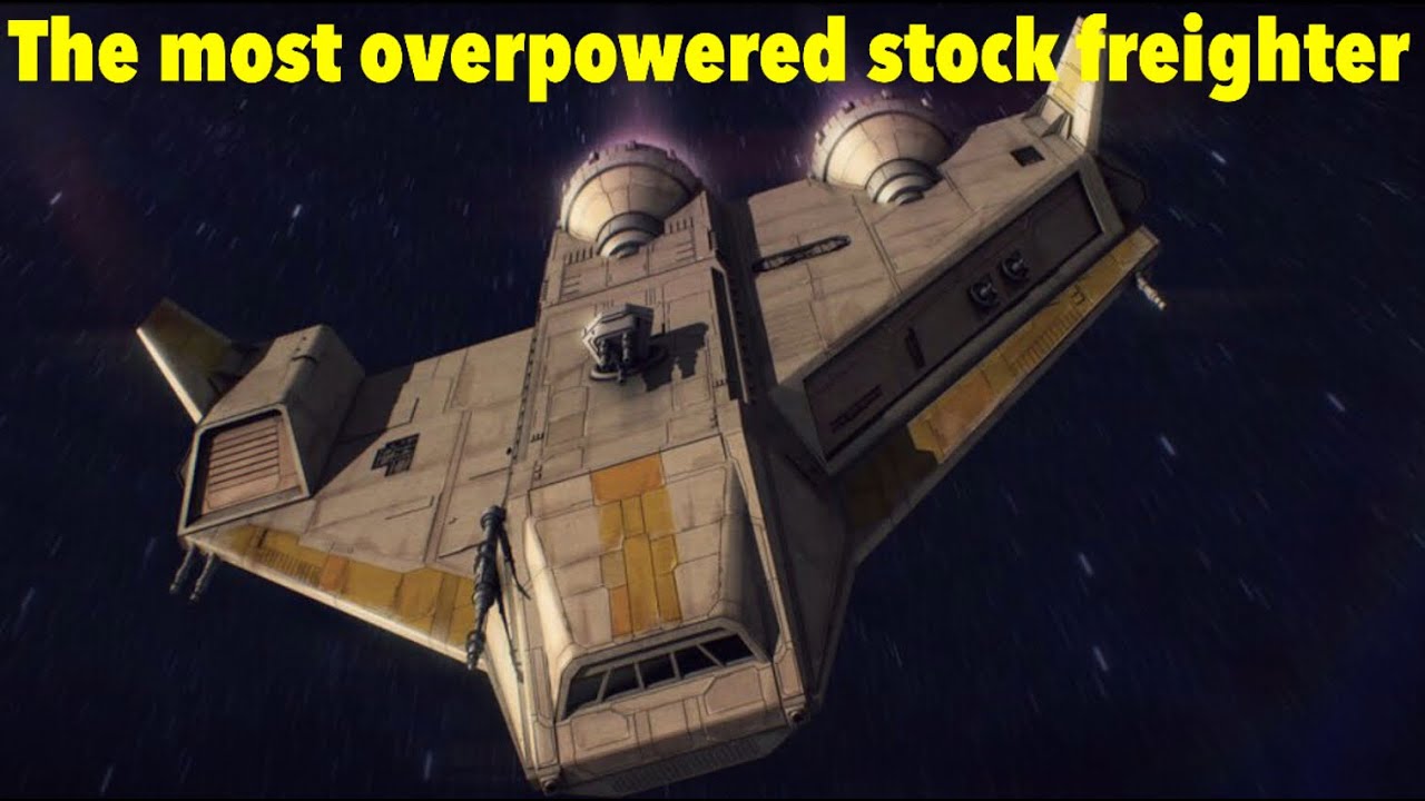 The Muurian transport | a stock freighter with very heavy armament