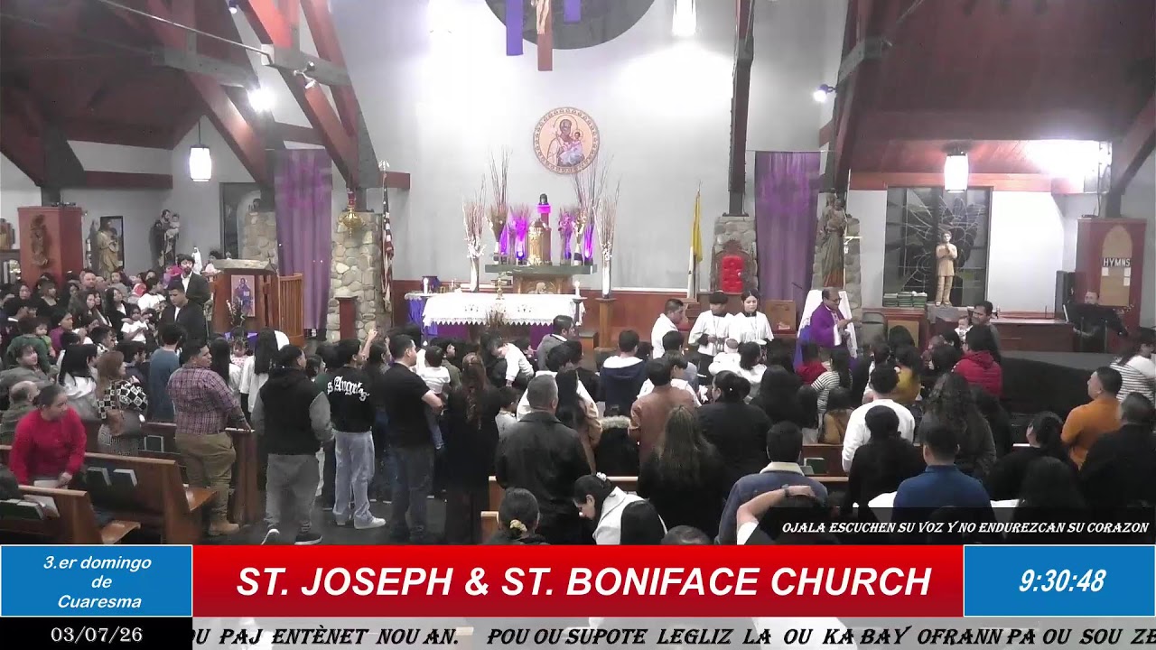 THIRD SUNDAY  OF  LENT 03-07-26 5PM MASS.