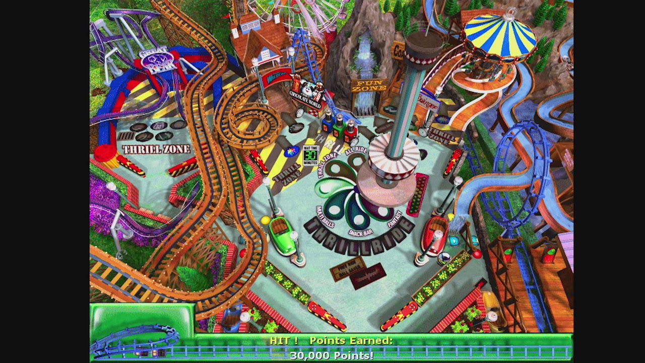 3-D Ultra Pinball: Thrillride