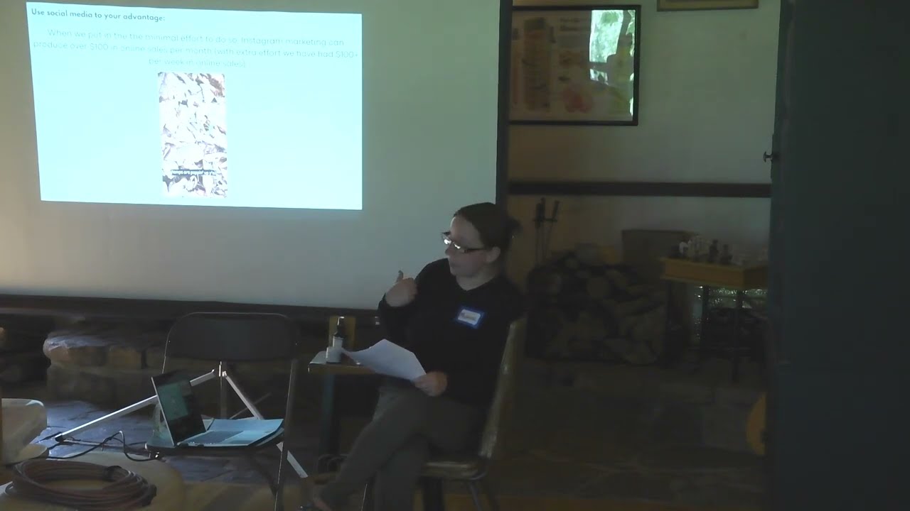 Case Study of a Working Forest Farm: WV FFFD 2024. Marlana Pennington &ndash; Branch and Root Forest Farm