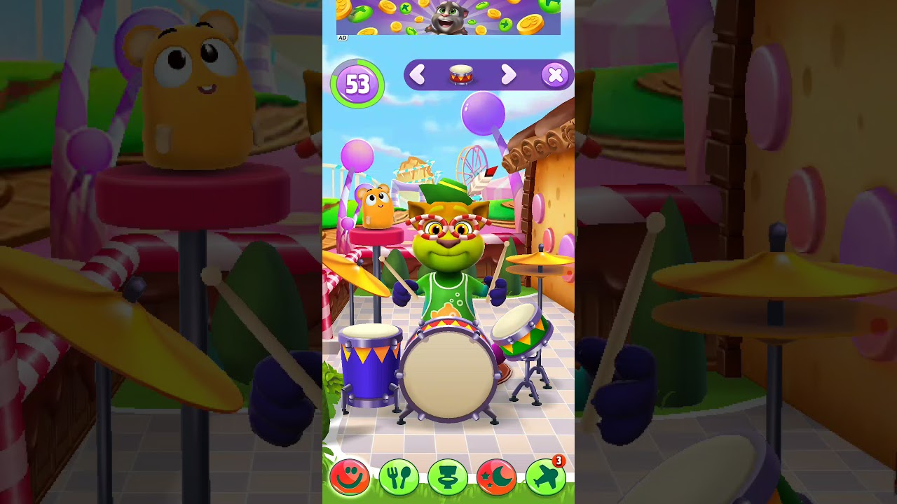 My Talking Tom 2 New Video Best Funny Android GamePlay #7868