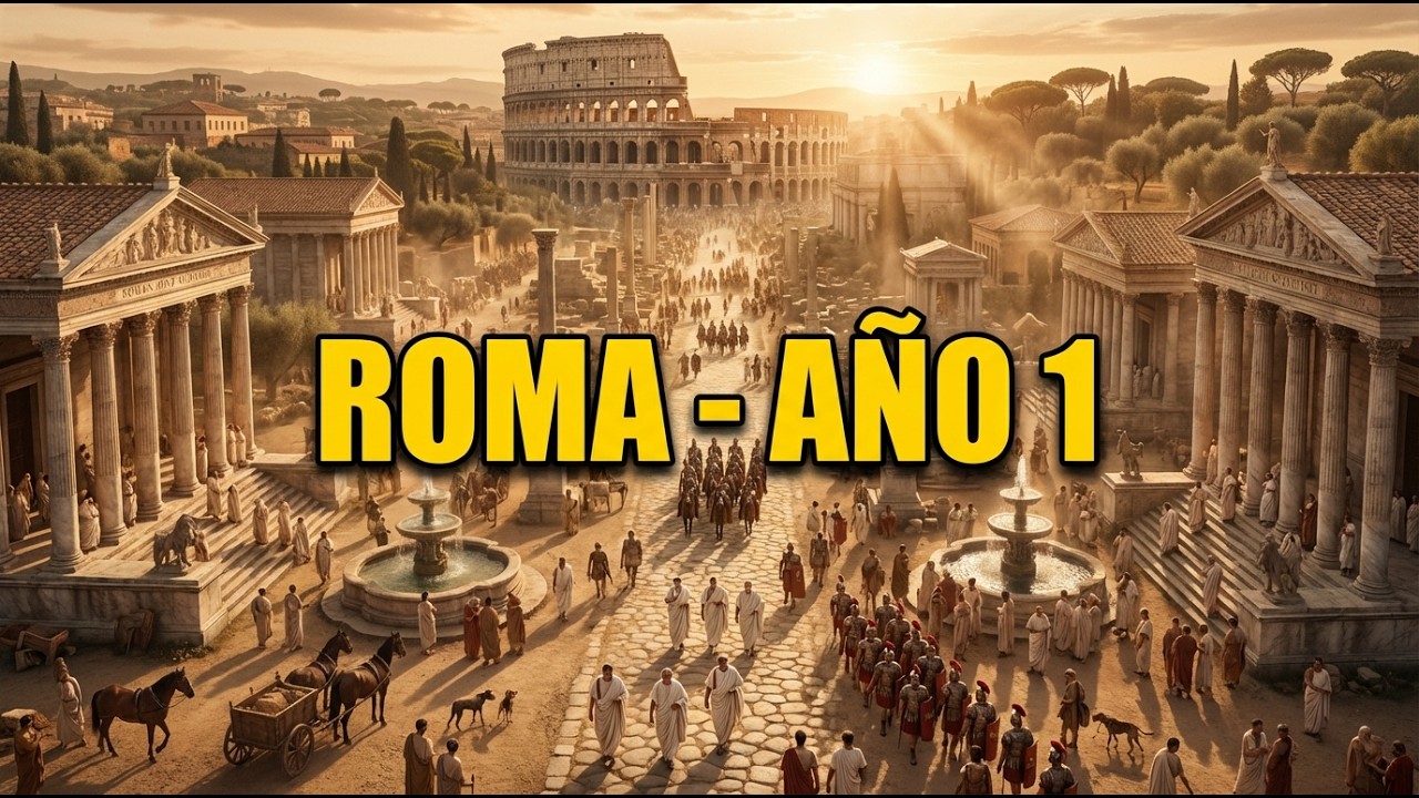 Así era la vida en Roma en tiempos de Jesús | Año 1 d.C. | El corazón del Imperio | Con IA