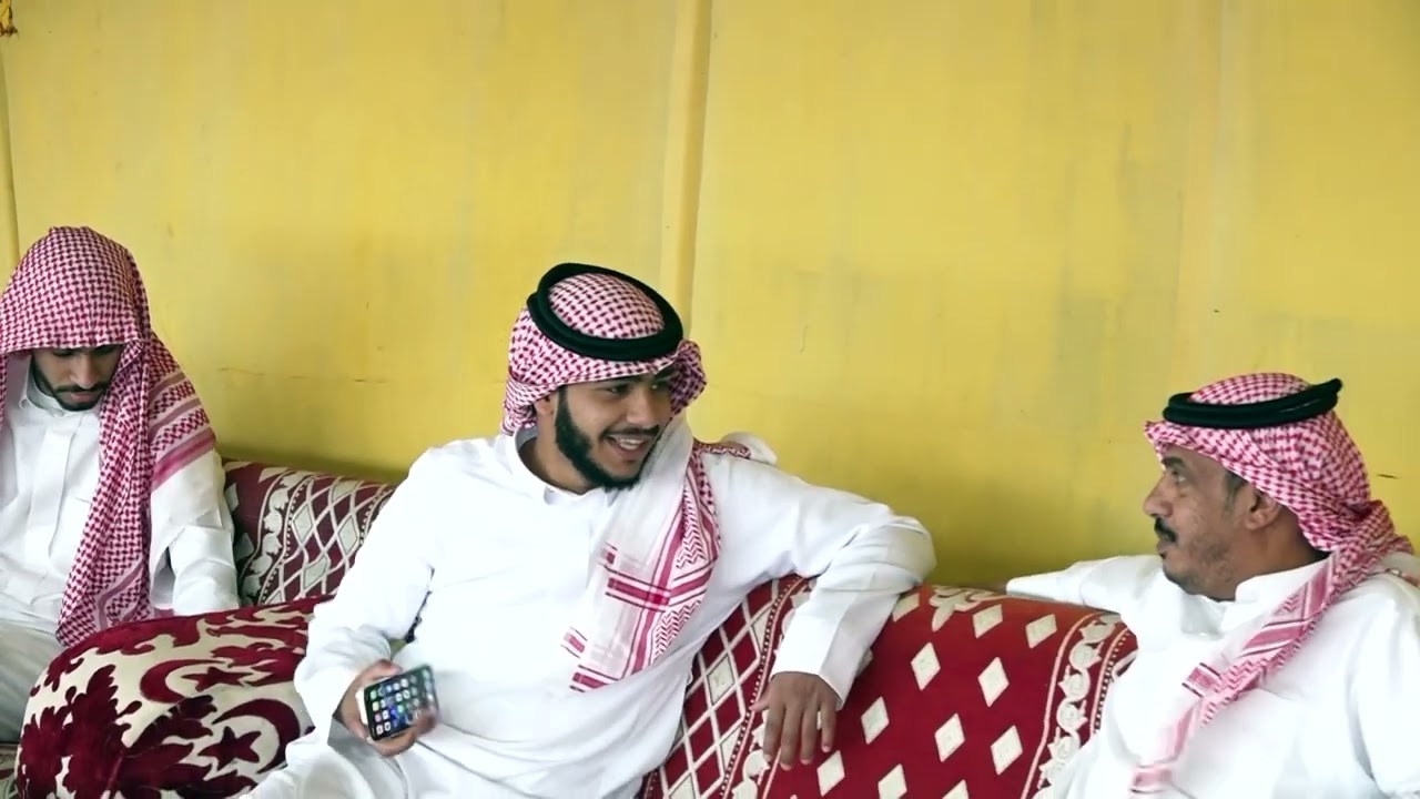 حفل الشيخ فهد بن سعود بن مغراء المطردي لشيوخ وابناء قبيلة ولد سليمان وقبيلة عنزه عامه  بمناسبة عيد