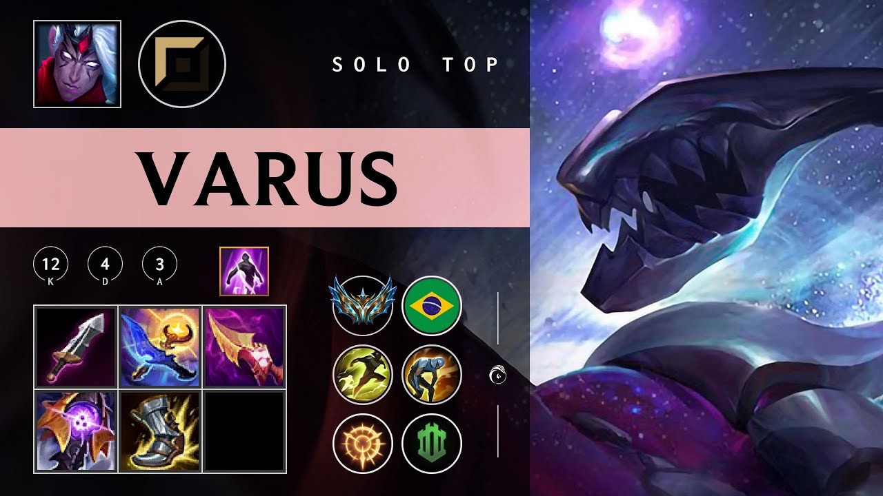 Varus Top vs Sion - BR Challenger Patch 26.01