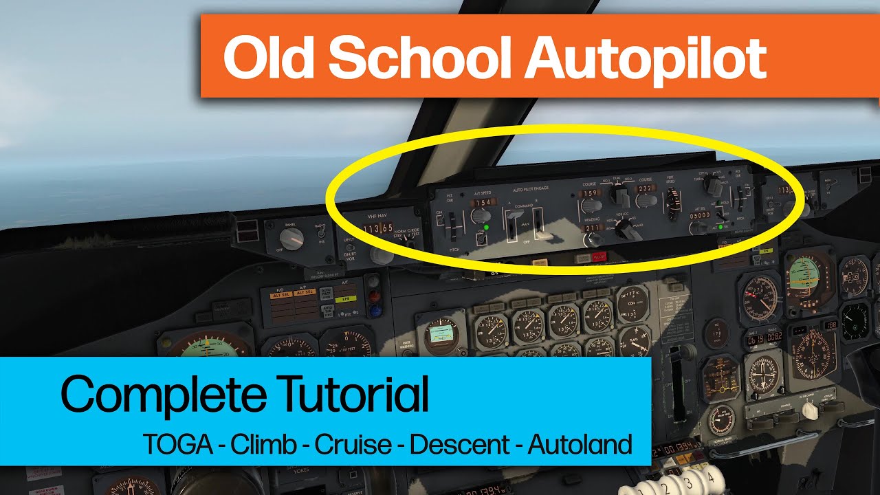 Boeing 747 200 Complete Autopilot Tutorial | Felis 742 Classic Xplane